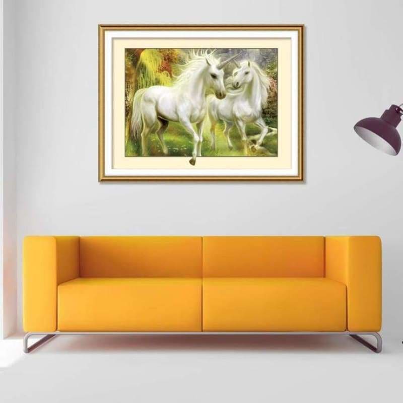 Full Drill - 5D DIY Diamond Painting Kits Fantasy Unicorns