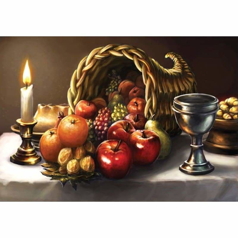 Full Drill - 5D DIY Diamond Painting Kits Fruit in a Basket