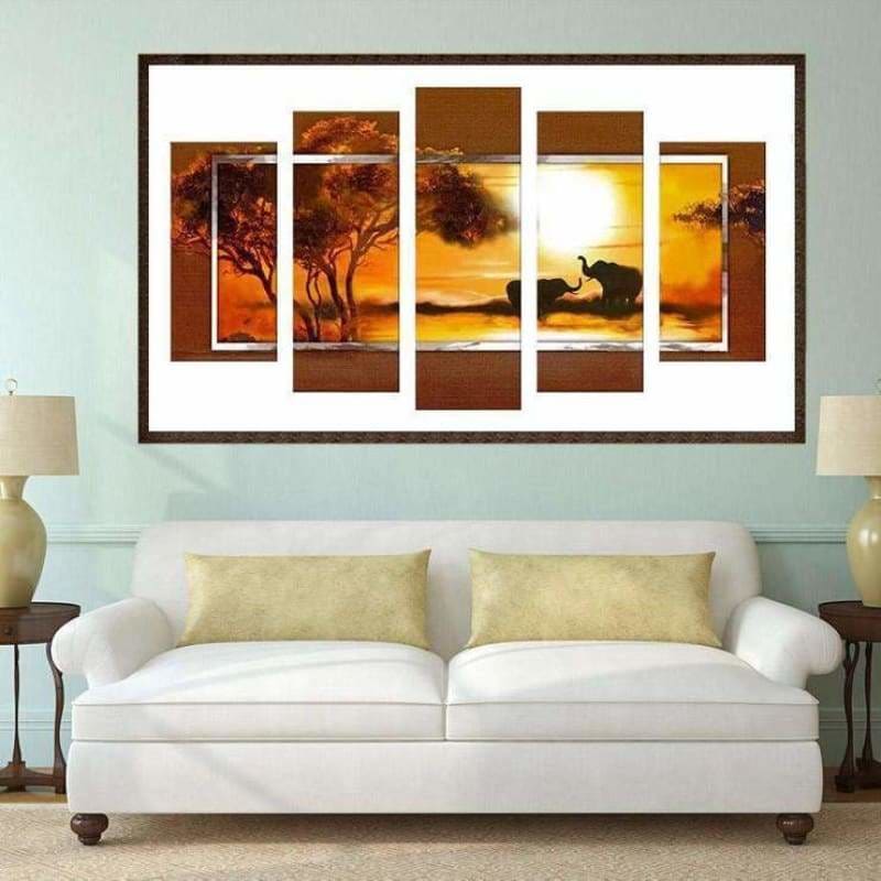 Full Drill - 5D DIY Diamond Painting Kits Multi Panel
