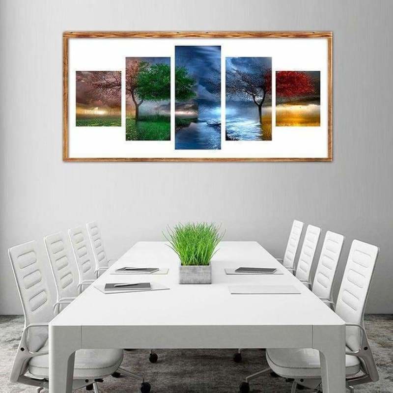 Full Drill - 5D DIY Diamond Painting Kits Multi Panel Four