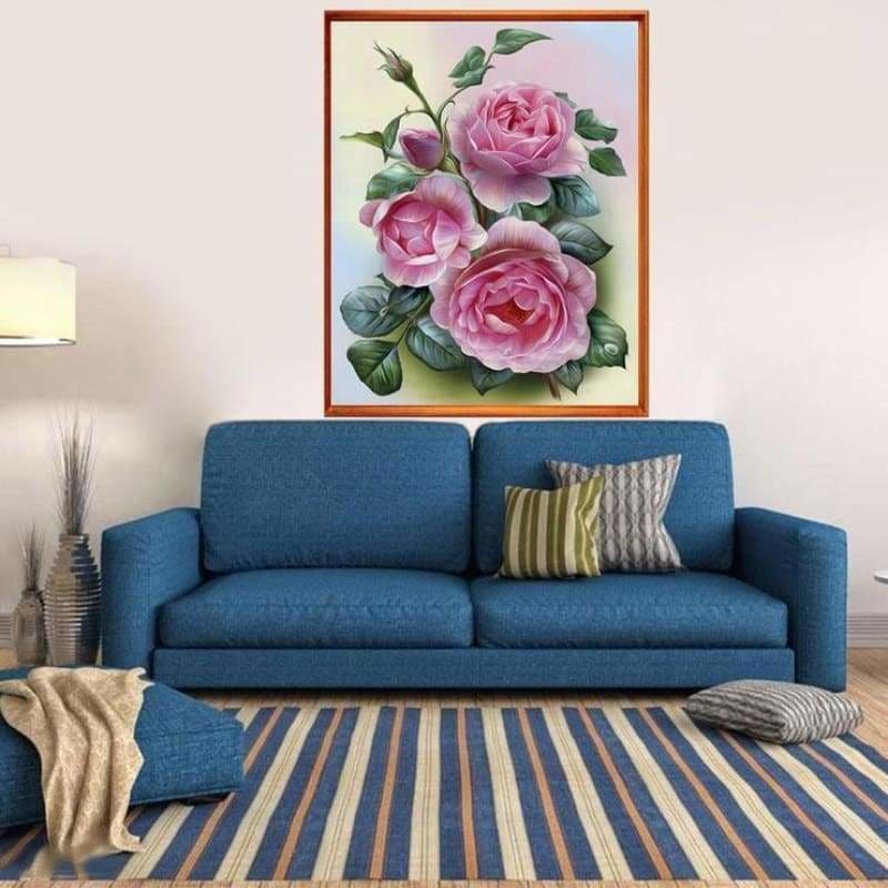 Full Drill - 5D DIY Diamond Painting Kits Special Pink