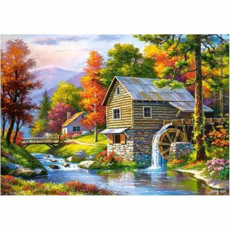 Full Drill - 5D DIY Diamond Painting Kits Spring Handmade