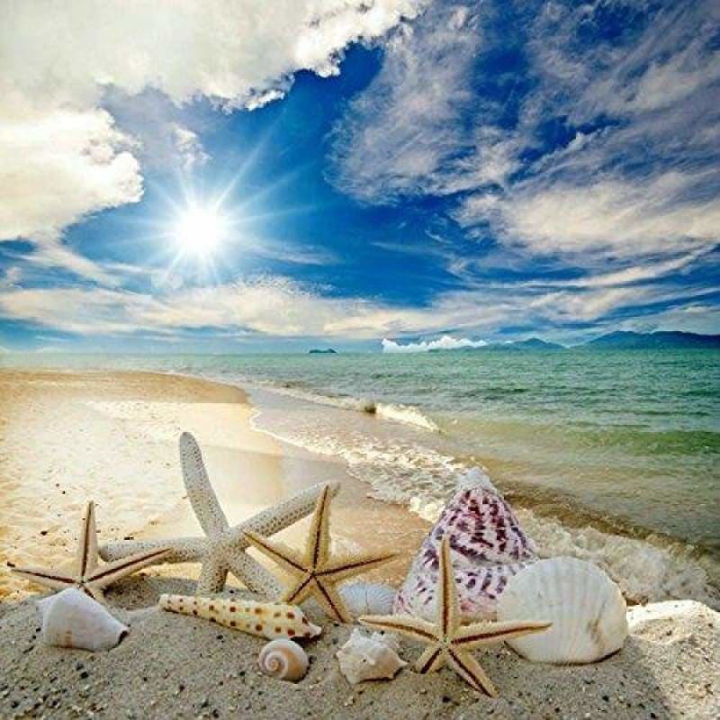 Full Drill - 5D DIY Diamond Painting Kits Sunny Seaside