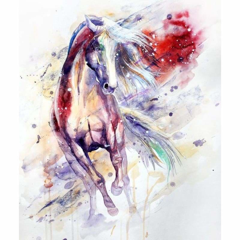 Full Drill - 5D DIY Diamond Painting Kits Visional Horse
