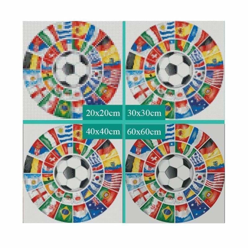 Full Drill - Football Full Drill - 5D DIY Diamond Painting