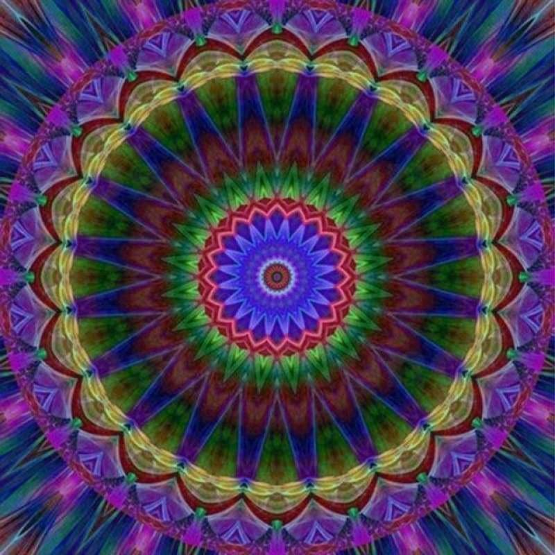 Full Drill - 5D DIY Diamond Painting Kits Canvas Artistic Mandala - NEEDLEWORK KITS