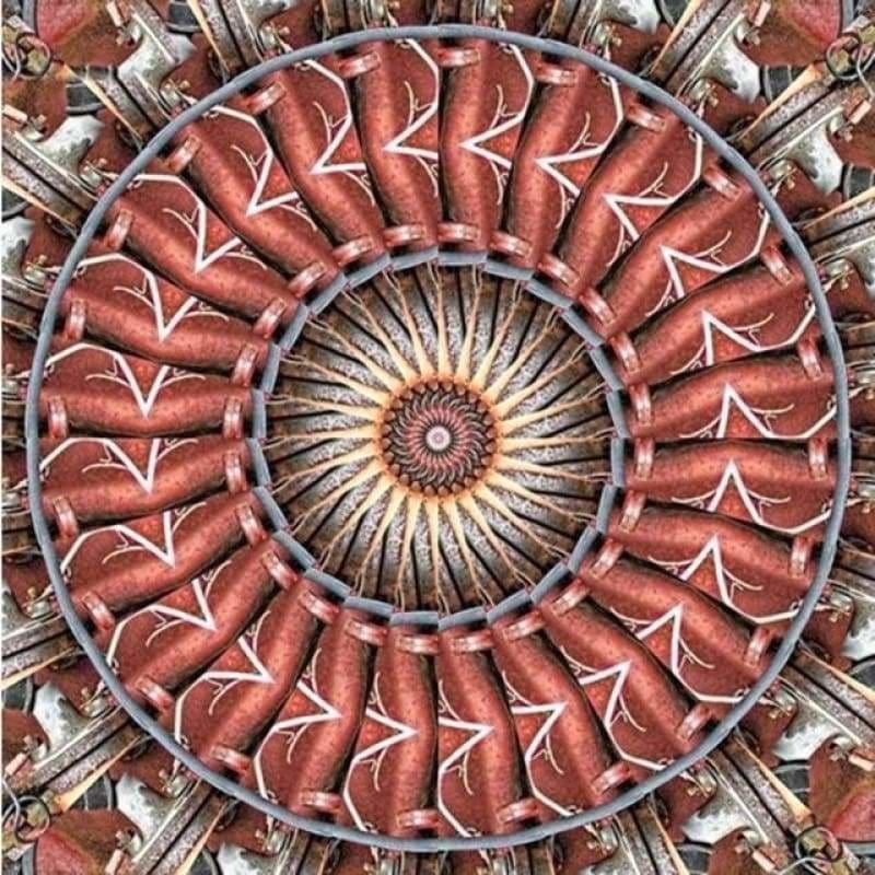 Full Drill - 5D DIY Diamond Painting Kits Colorful Abstract Mandala - NEEDLEWORK KITS