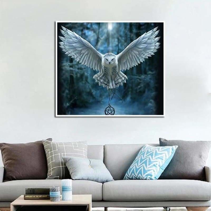 Hot Sale Animal Owl Portrait Full Drill - 5D Diy Diamond