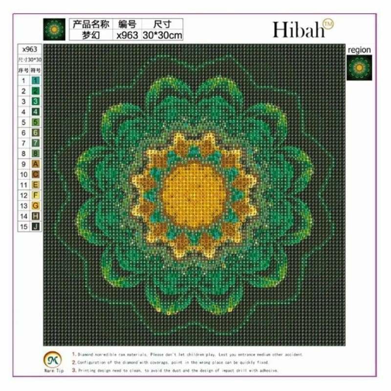 Hot Sale Crystal Abstract Mandala Full Drill - 5D Diy