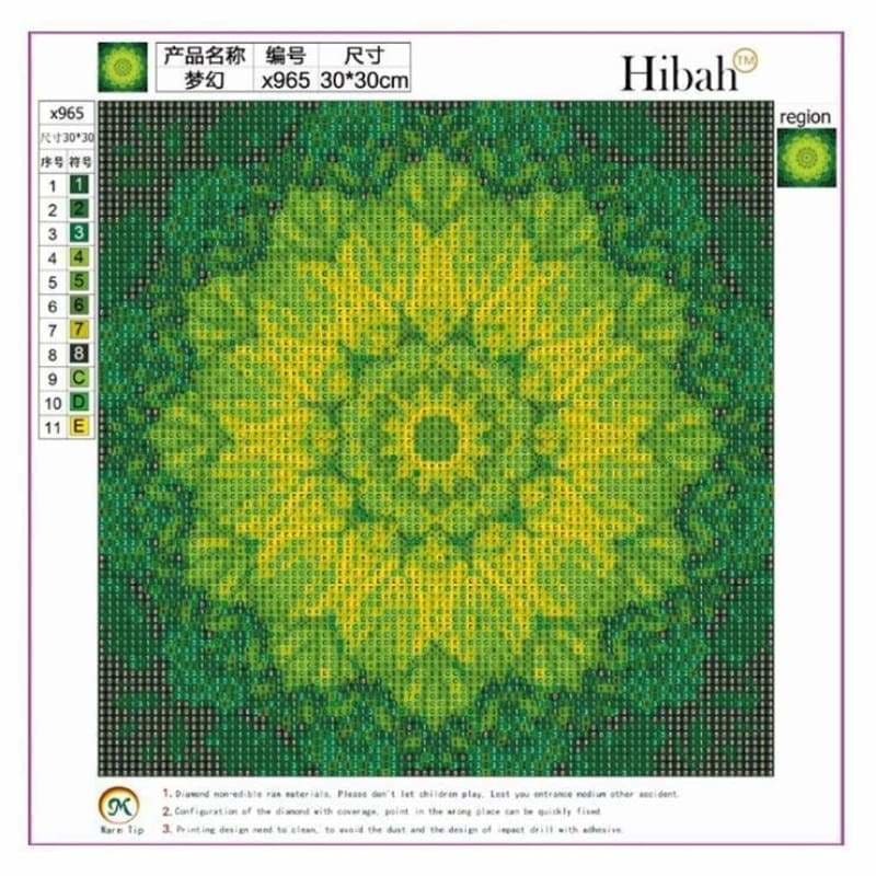 Hot Sale Crystal Abstract Mandala Full Drill - 5D Diy