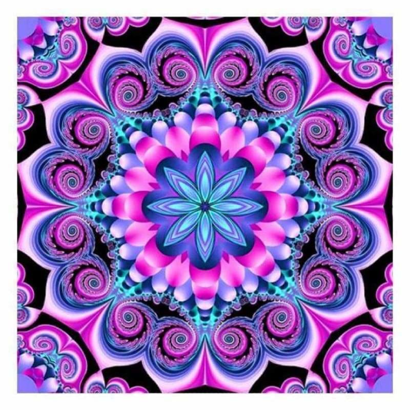 Hot Sale Crystal Abstract Mandala Full Drill - 5D Diy