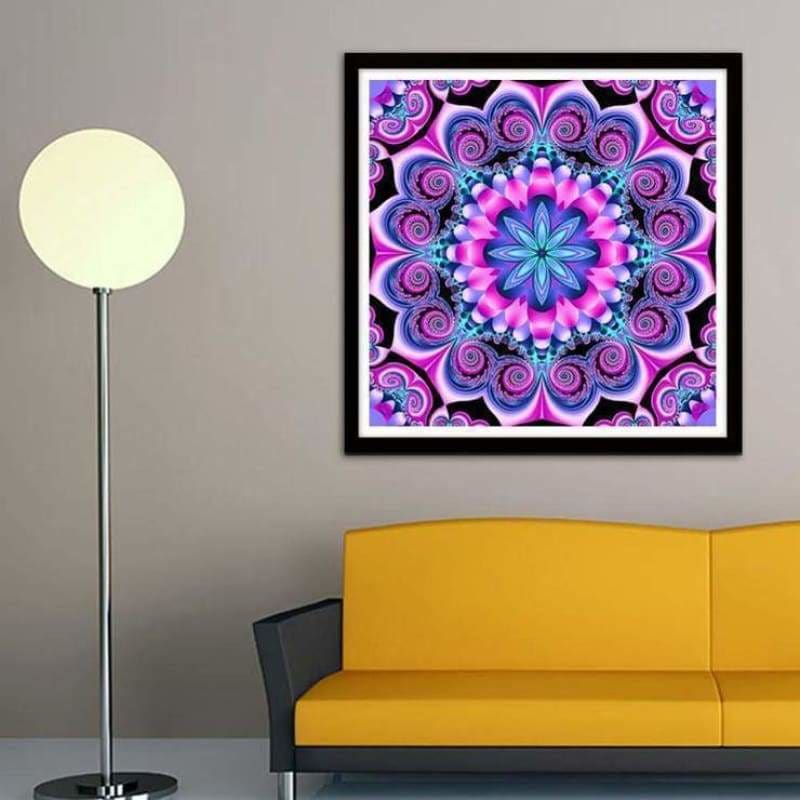 Hot Sale Crystal Abstract Mandala Full Drill - 5D Diy
