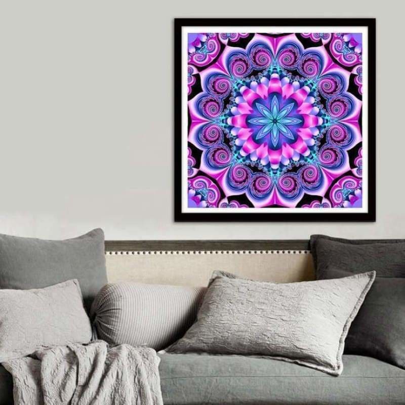 Hot Sale Crystal Abstract Mandala Full Drill - 5D Diy