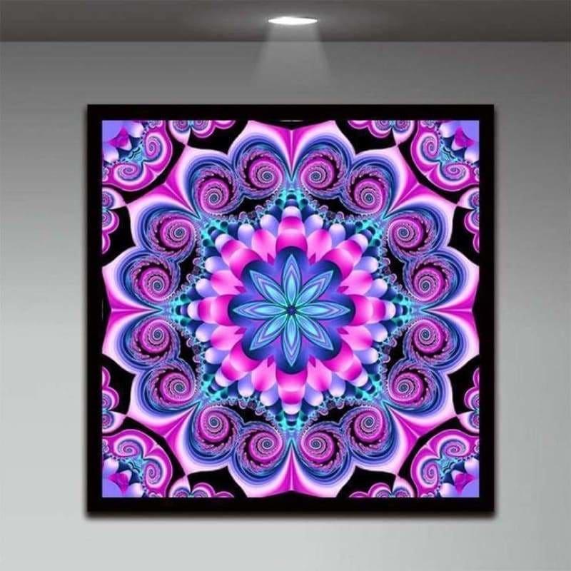 Hot Sale Crystal Abstract Mandala Full Drill - 5D Diy