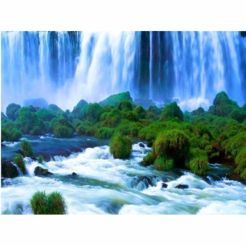 Hot Sale Landscape Waterfall Full Drill - 5D Diy Diamond