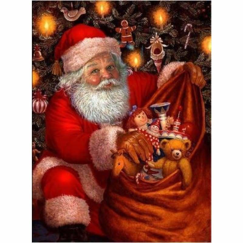 Hot Sale Santa Christmas Gifts Toys Full Drill - 5D Diy