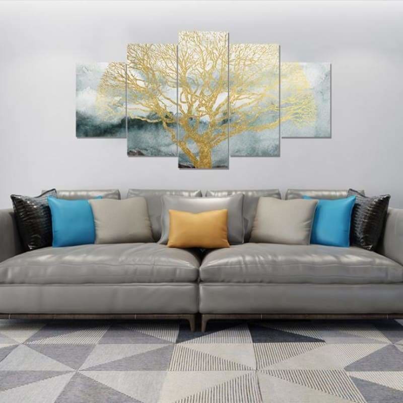 Full Drill - 5D DIY Diamond Painting Kits Multi Panel Cartoon Tree - NEEDLEWORK KITS
