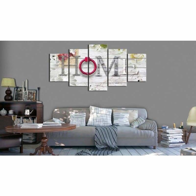 Large Size 5pcs Sweet Home Multi Panel Full Drill - 5D Diy