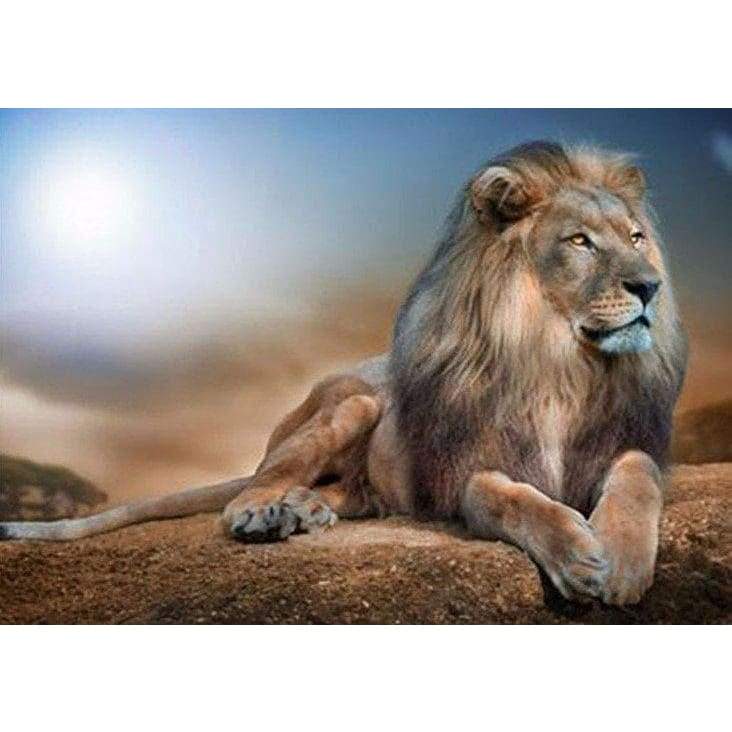 Lion 002 - Full Drill Diamond Painting - Special Order -