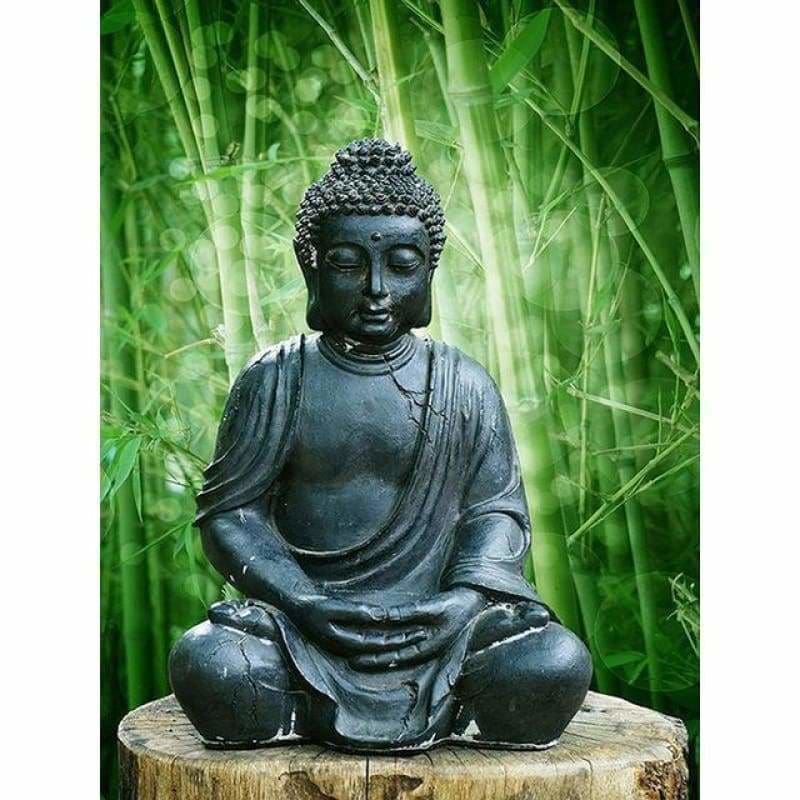 Full Drill - 5D Diamond Painting Kits Buddha Buddhist Statues - NEEDLEWORK KITS