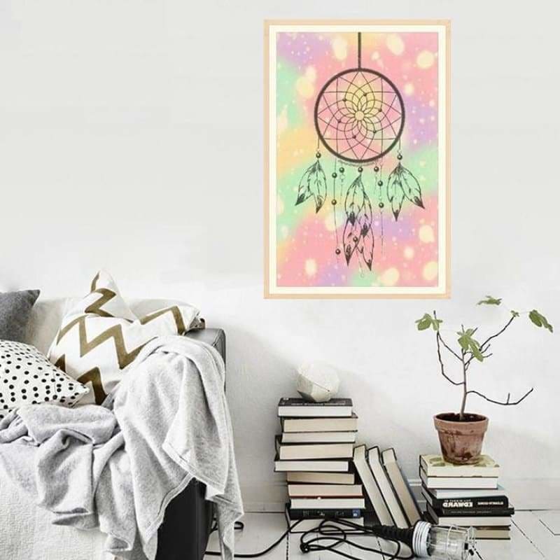 New Dream Catcher Feathers Full Drill - 5D Diy Diamond