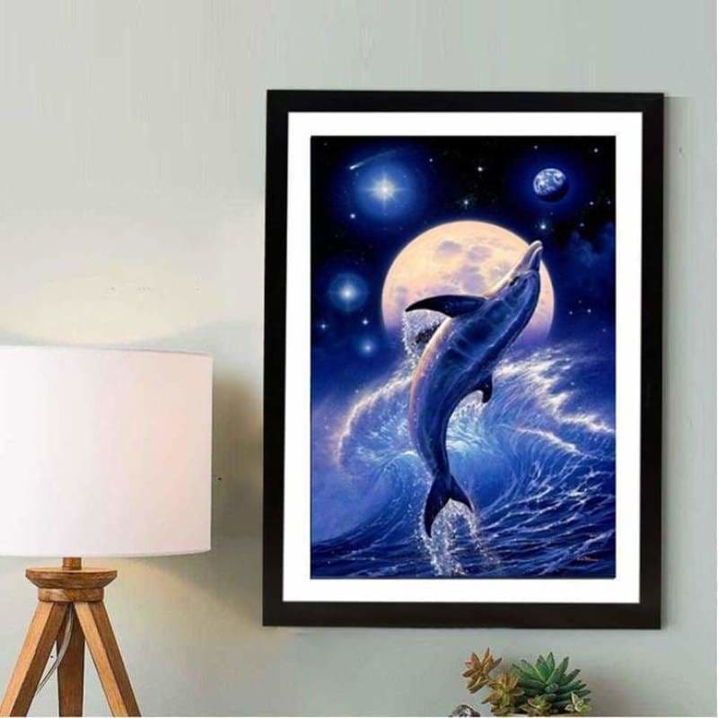 New Dream Dolphin Full Drill - 5D Diy Diamond Painting Kits