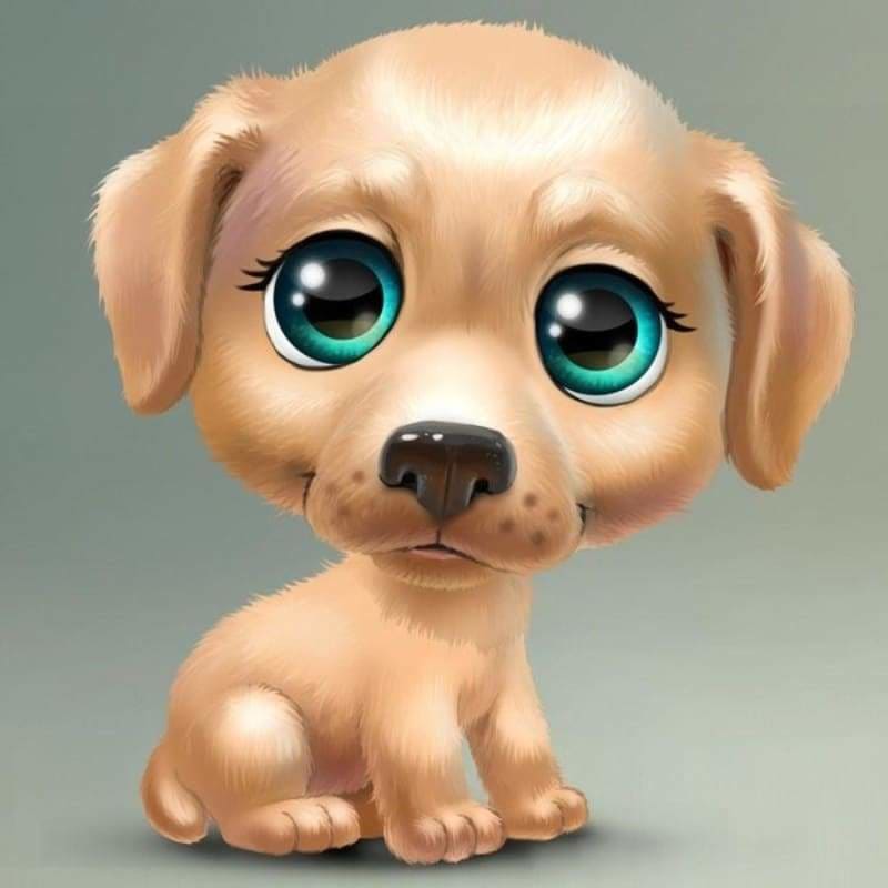 New Hot Sale Baby Dog Kids Gift Full Drill - 5D Diy Diamond