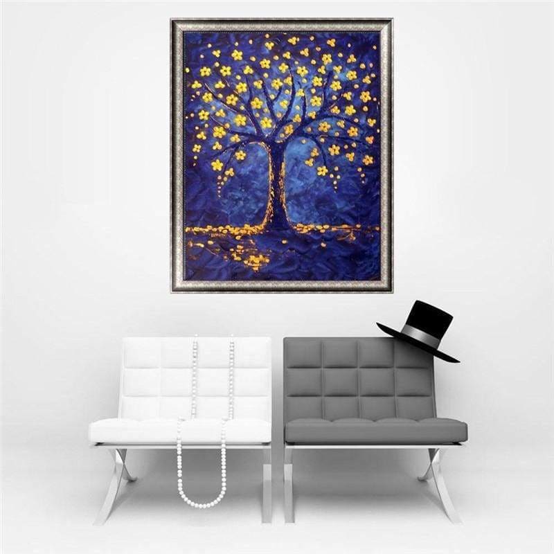 New Hot Sale Cartoon Color Tree Full Drill - 5D Diy Diamond