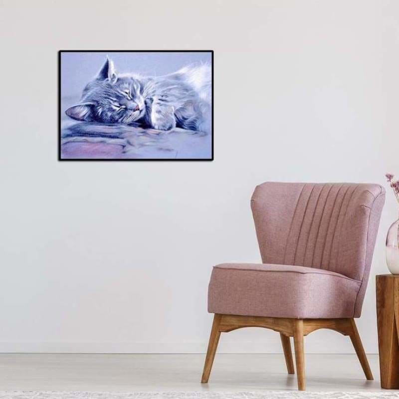 New Hot Sale Cat Full Drill - 5D Diy Full Diamond Painting