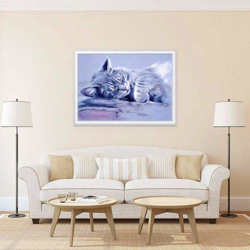 New Hot Sale Cat Full Drill - 5D Diy Full Diamond Painting