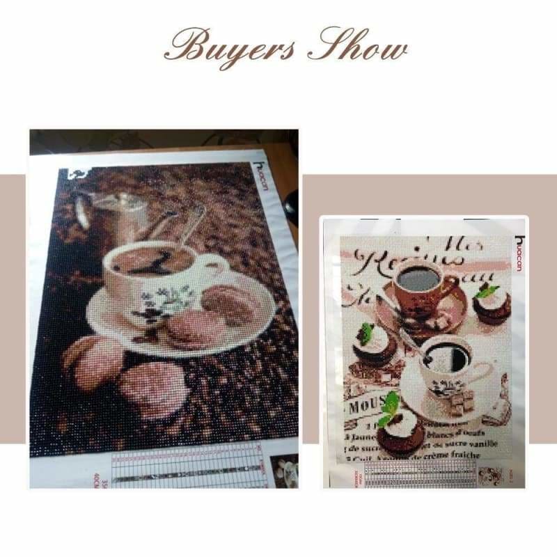 New Hot Sale Coffee Cups Full Drill - 5D Diy Diamond