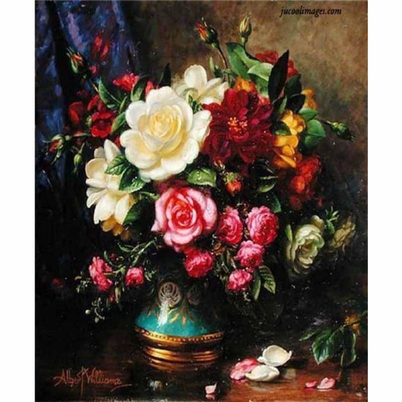 New Hot Sale Colorful Flower Full Drill - 5D Diamond