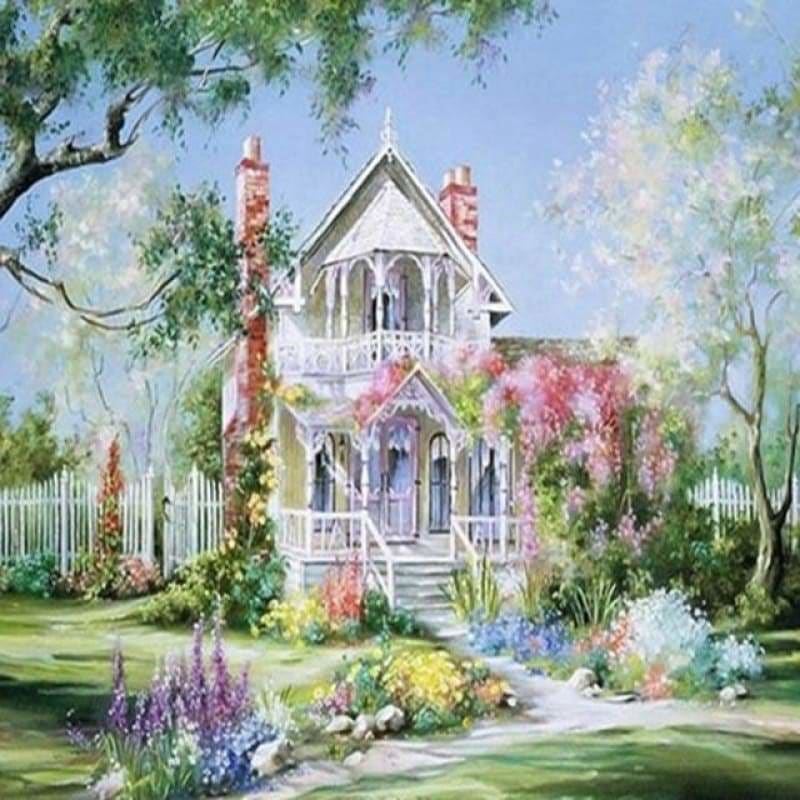 New Hot Sale Cottage Picture Full Drill - 5D Diy Diamond