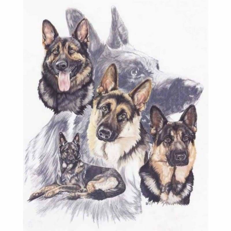 New Hot Sale Decorating Dog Picture Full Drill - 5D Diy
