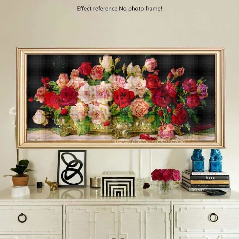 New Hot Sale Flowers Home Decor Full Drill - 5D Diy Diamond
