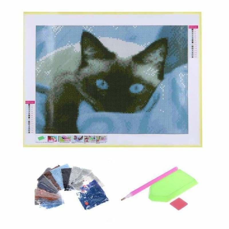 New Hot Sale Pet Cat Picture Full Drill - 5D Diy Diamond