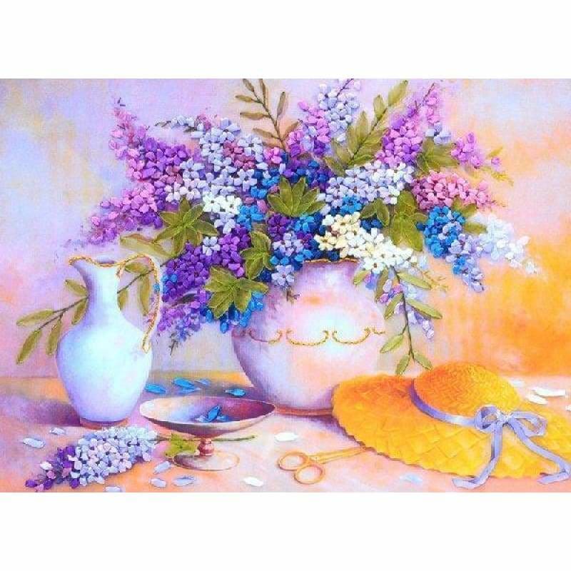 Oil Painting Style Colorful Full Drill - 5D Diy Diamond