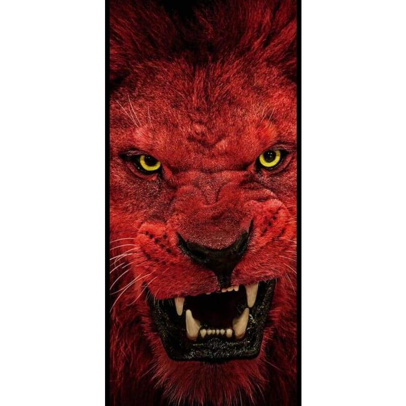 Red Lion - Full Drill Diamond Painting - Special Order -