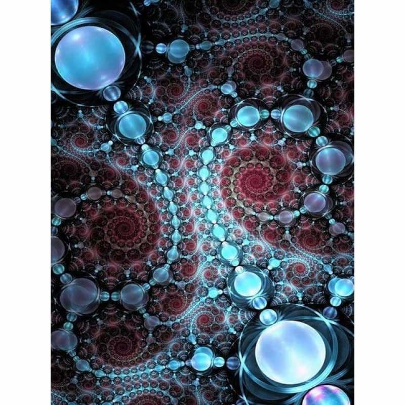 Rhinestone Art Abstract Pattern Full Drill - 5D Diy Crystal