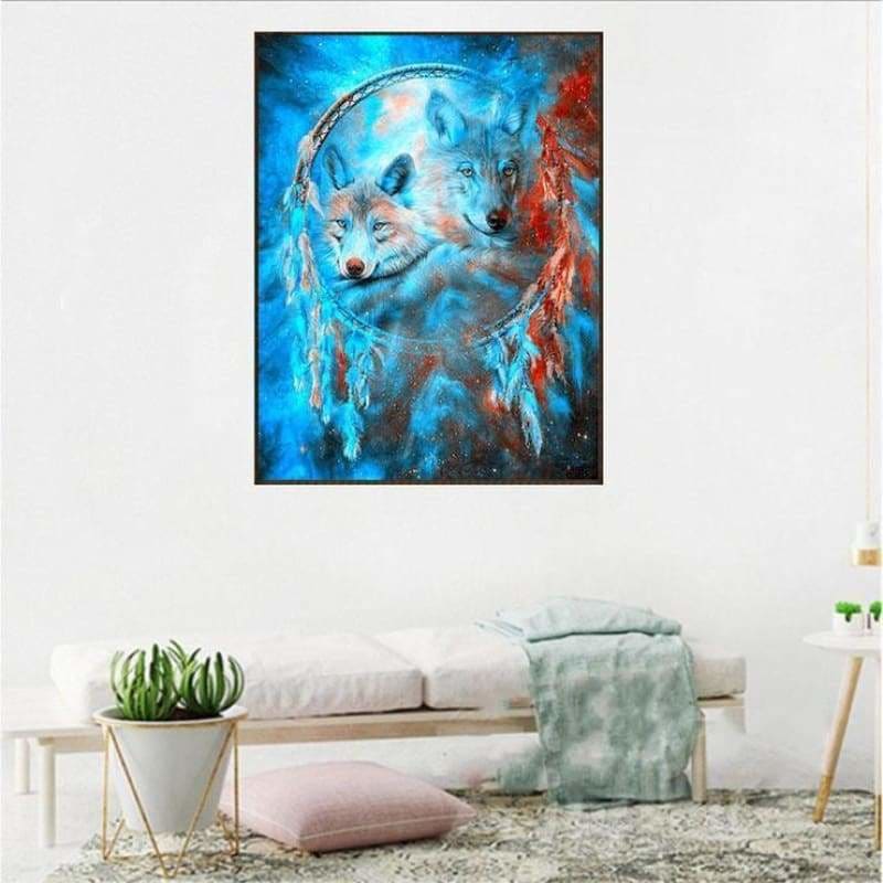 Rhinestone Embroidery Dream Catcher Full Drill - 5D Diy