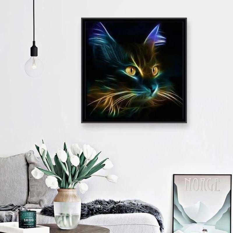 Special Black Cat Diy Full Drill - 5D Cross Stitch Diamond