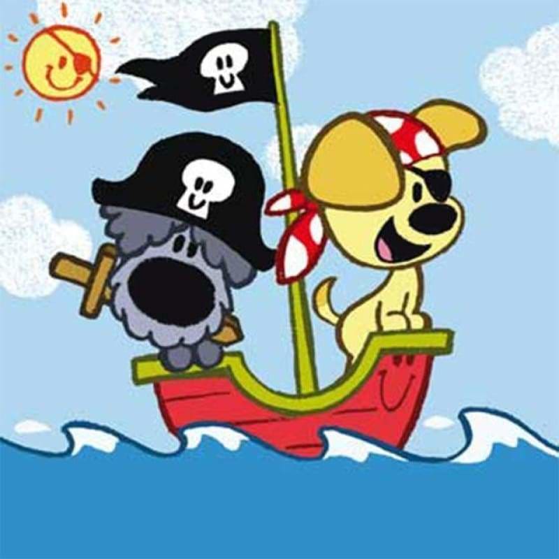 Special Cartoon Dog Pattern Full Drill - 5D Diy Diamond