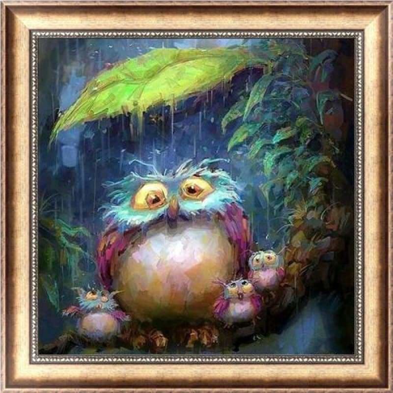 Special Diamond Pattern Owl Diy Full Drill - 5D Diamond