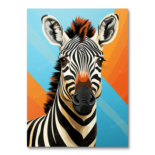 Vibrant Zeb (Diamond Painting)