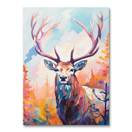 Radiant Antlers (Diamond Painting)