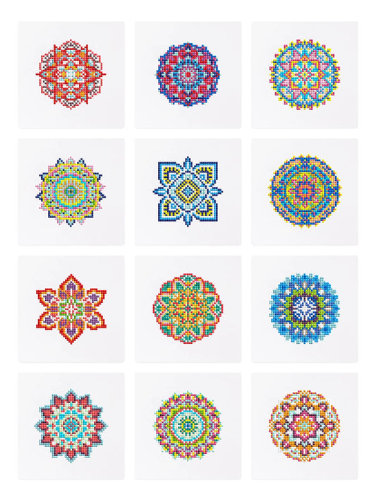 Mandala Magic 12 SET - Diamond Painting