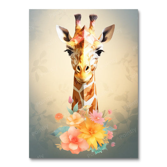 Graceful Giraffe (Diamond Painting)