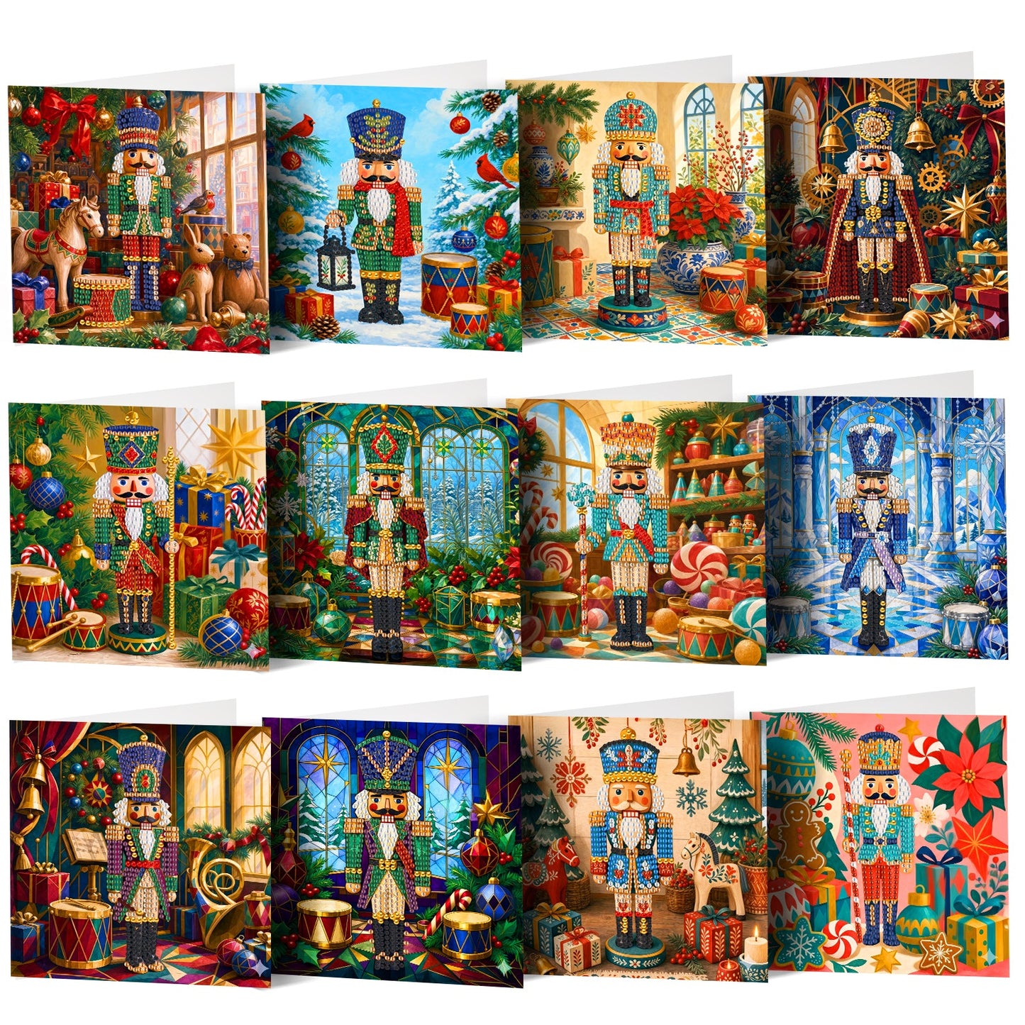 Nutcracker Wonderland Christmas Cards