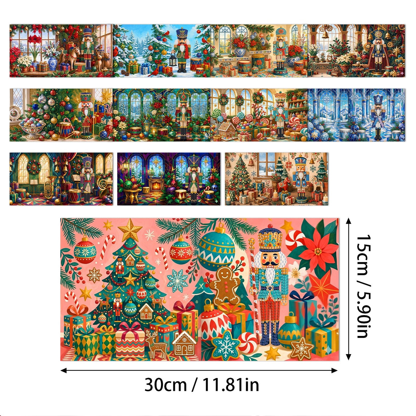 Nutcracker Wonderland Christmas Cards