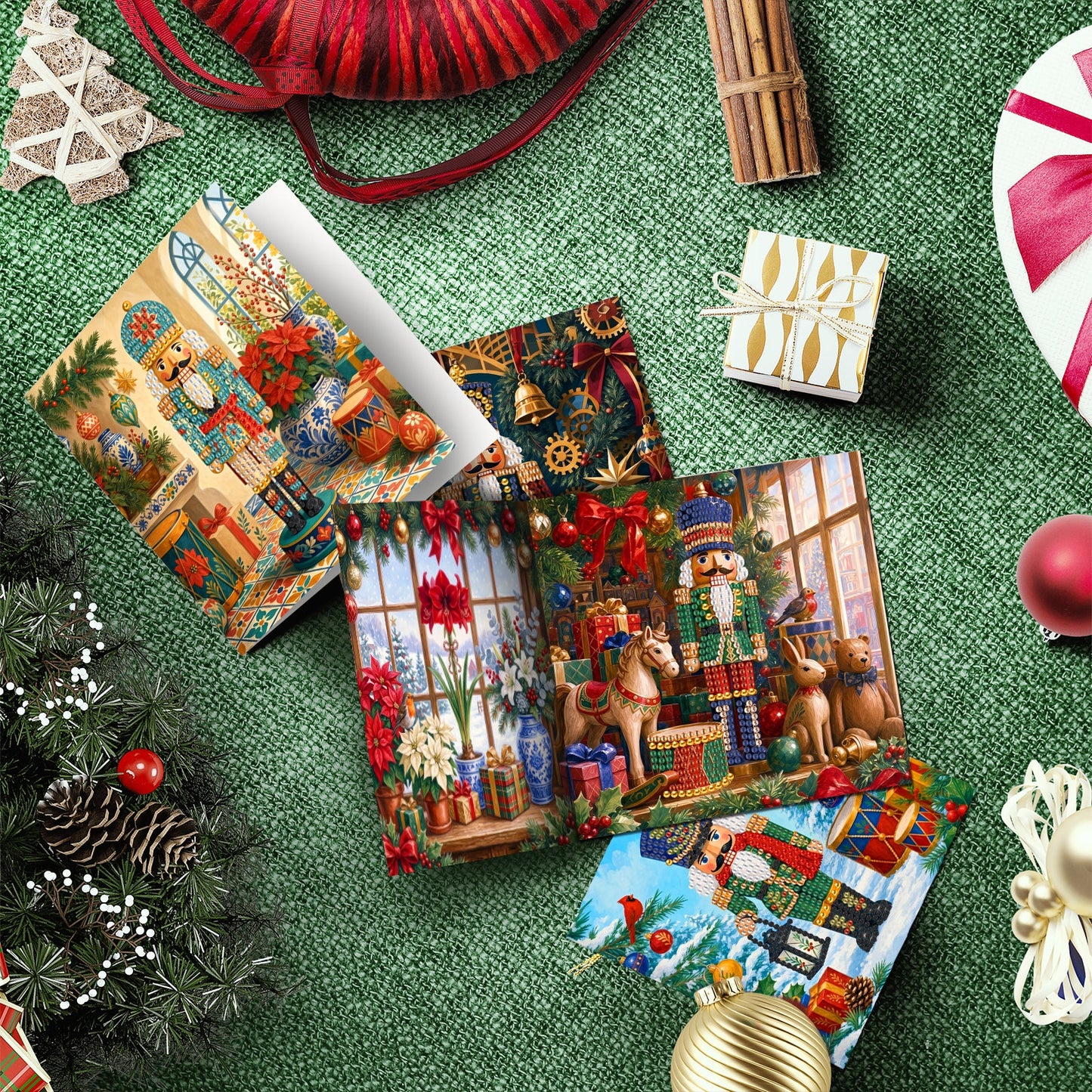 Nutcracker Wonderland Christmas Cards
